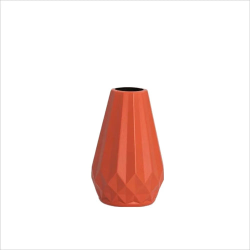 vase à fleurs en diamant style nordique moderne en plastique - vue 9 sur 9