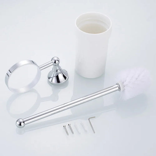 nouveau support de brosse de toilette en cuivre vintage avec fixation céramique - vue 4 sur 6