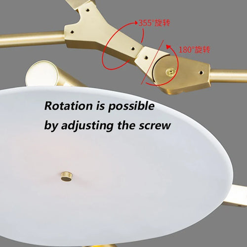 lustre moléculaire sandyha luminaire suspendu soffitto - vue 5 sur 6