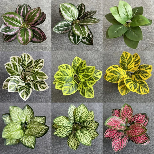 feuilles de phénix artificielles décoration verte en plastique - vue 4 sur 40
