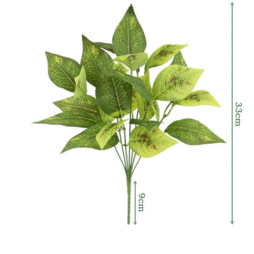 feuilles de bambou artificielles en soie pour décoration élégante - vue 33 sur 32