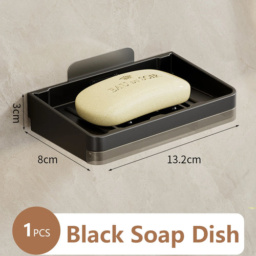 support mural pour porte-savon et accessoires de salle de bain - vue 13 sur 14