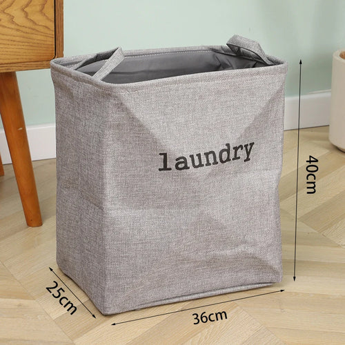 panier pliable en toile de jute pour vêtements sales - vue 10 sur 10