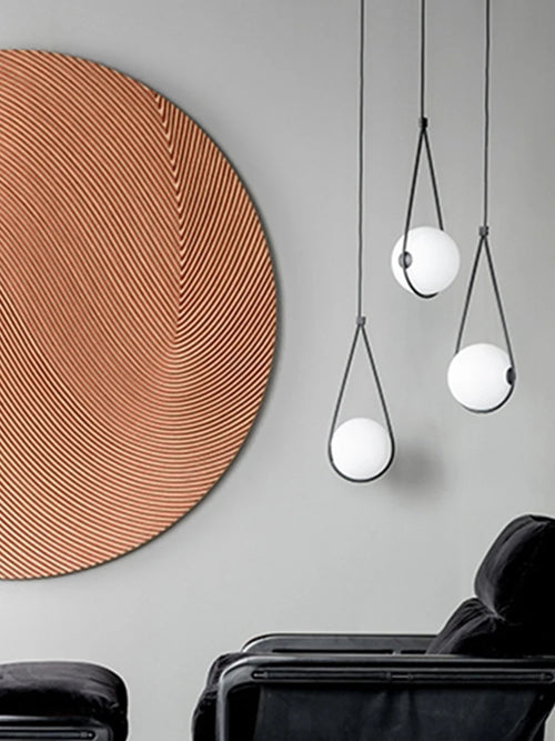 lustre créatif design minimaliste pour intérieur moderne - vue 3 sur 7