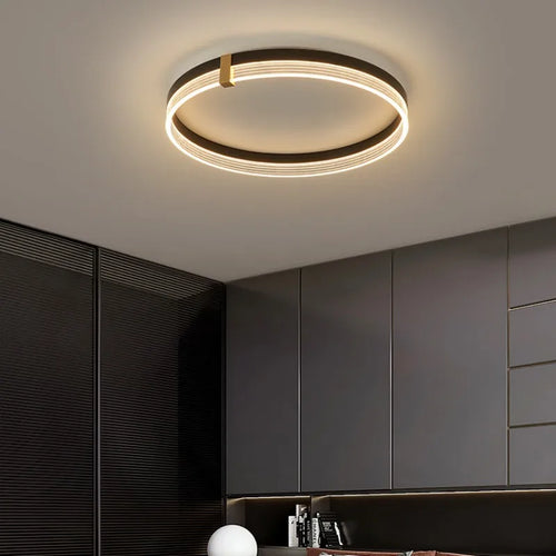 Plafonnier Led minimaliste avec télécommande - vue 6 sur 15