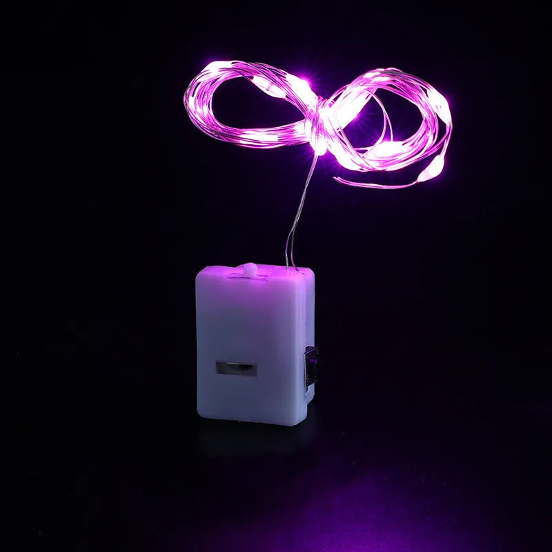 lot de 5 guirlandes lumineuses à led pour décorations festives