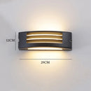 Applique murale de jardin extérieure étanche à LED