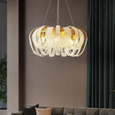 lustre en cristal de luxe pampilles modèle 	 pour hôtel