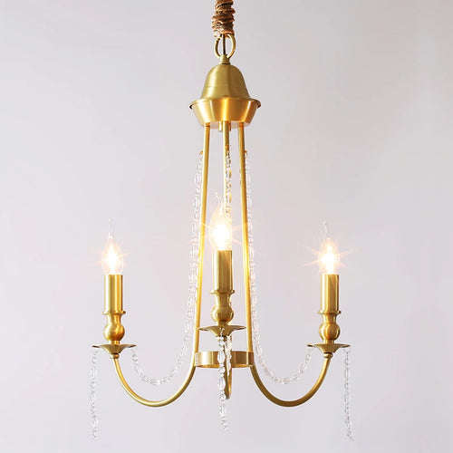 lustre en laiton moderne pour éclairage intérieur élégant - vue 10 sur 13