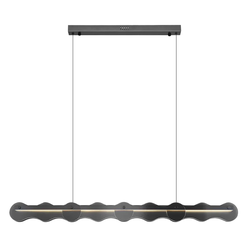 lustre créatif en verre pour ambiance moderne et élégante - vue 6 sur 8