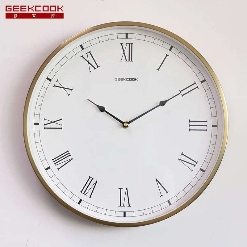 horloge murale de luxe moderne silencieuse pour intérieur - vue 12 sur 13