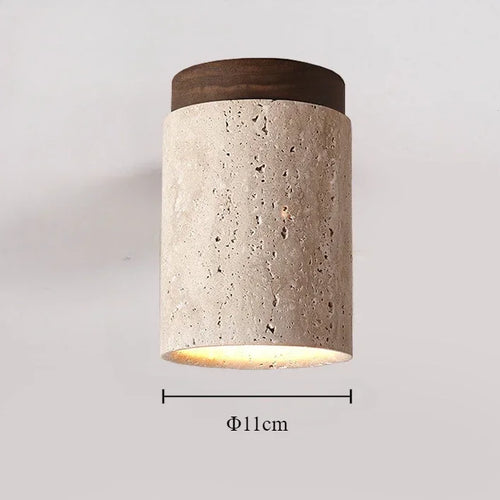 plafonnier en pierre minimaliste pour une ambiance apaisante - vue 8 sur 9
