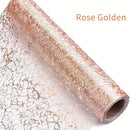 Chemin de table rose gold paillettes métallisées fête