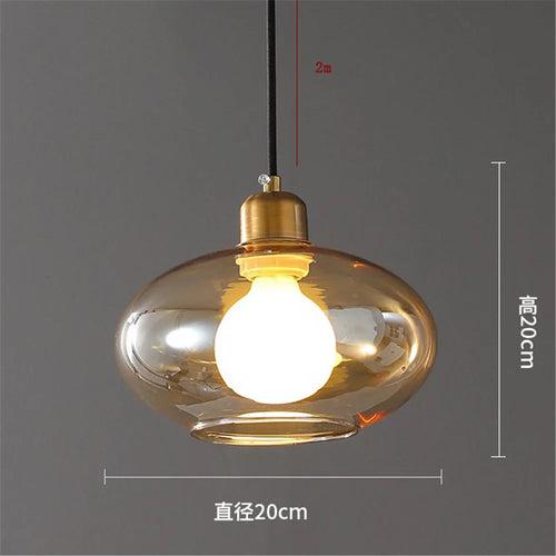 suspension design moderne en verre pour intérieur élégant - vue 8 sur 7