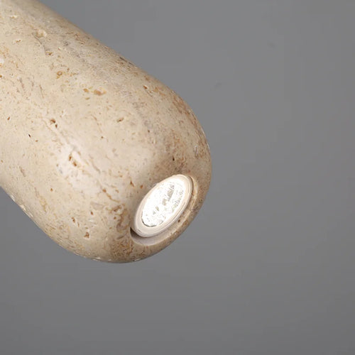 suspension vintage en pierre naturelle avec éclairage led - vue 7 sur 6