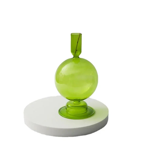 bougeoirs décoratifs en verre pour mariage et décoration intérieure - vue 14 sur 32