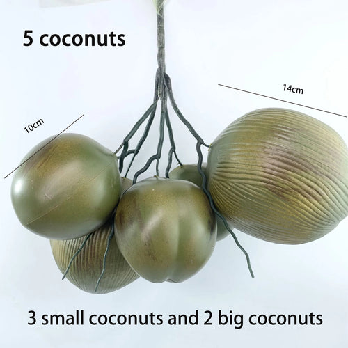 cocotier artificiel grande plante verte pour décoration intérieure - vue 16 sur 15