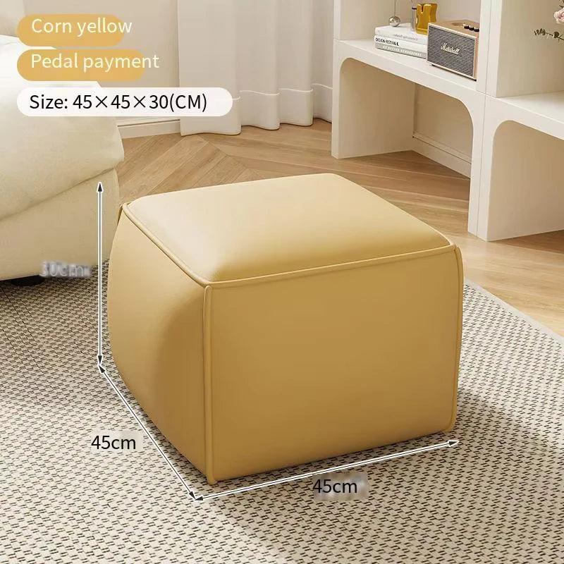 tabouret léger moderne pour entrée salon ou chambre - vue 16 sur 18
