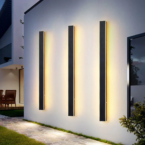 applique murale extérieure à led étanche pour éclairage décoratif - vue 2 sur 23