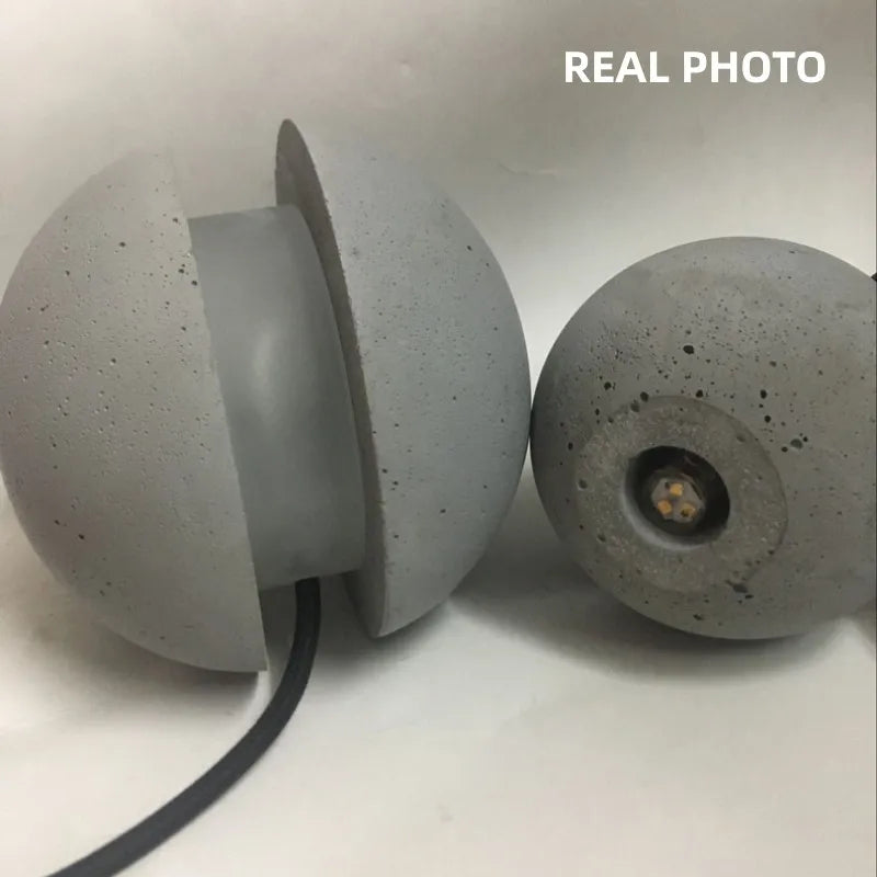 Wabi Sabi – lampe suspendue au Design nordique lune/planète - vue 6 sur 14
