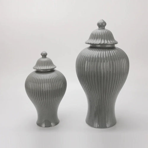 pot en céramique décoratif pour thé et gingembre avec couvercle - vue 5 sur 12