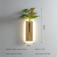 applique murale led en bois pour intérieur décoratif 2023
