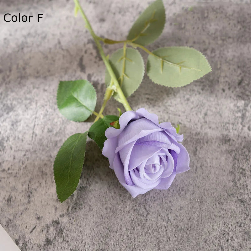 bouquet de fleurs artificielles en soie pour mariage et décoration - vue 8 sur 16