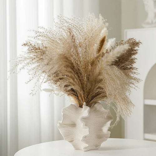 vase en céramique design nordique pour décoration florale moderne - vue 2 sur 10