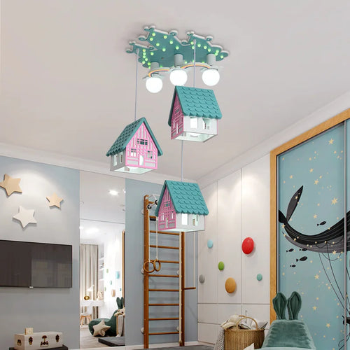 lustre pour enfant décorations de noël suspension - vue 3 sur 8
