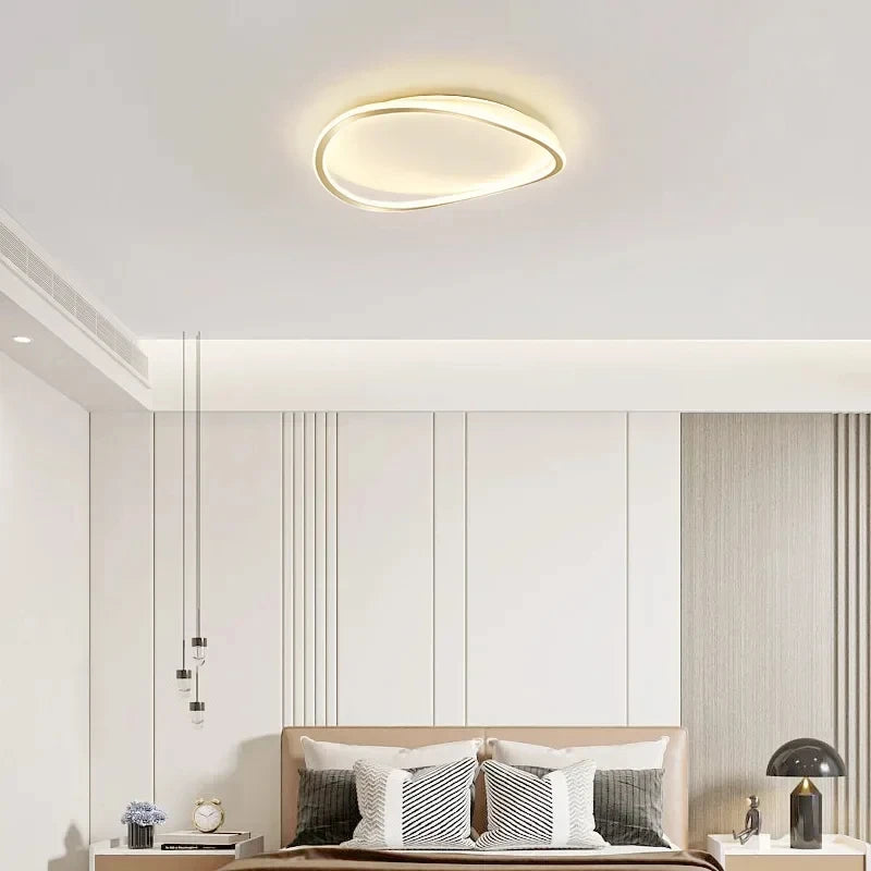 plafonnier triangle nordique moderne éclairage décoratif pour intérieur - vue 6 sur 12