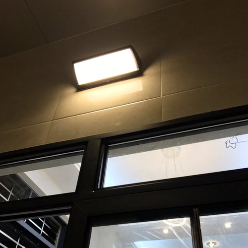 applique murale led aluminium étanche pour extérieur et jardin - vue 6 sur 8