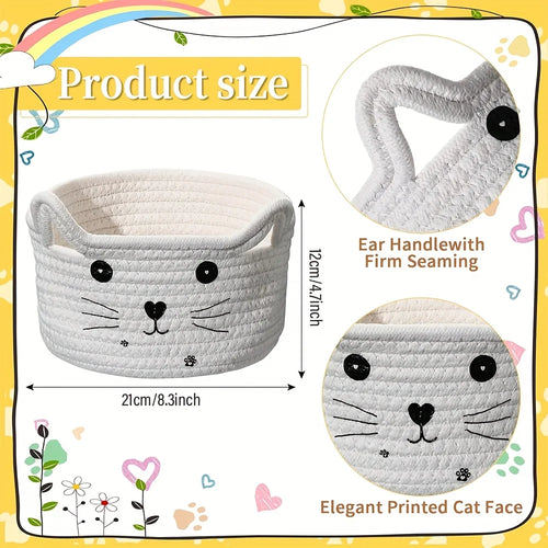 panier de rangement mignon pour jouets danimaux de compagnie - vue 6 sur 11