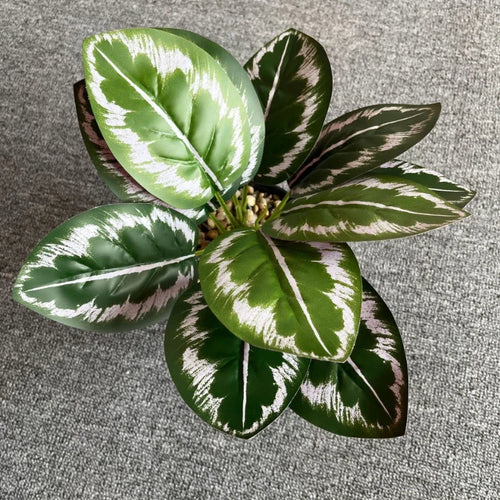 feuilles de phénix artificielles décoration verte en plastique - vue 10 sur 40