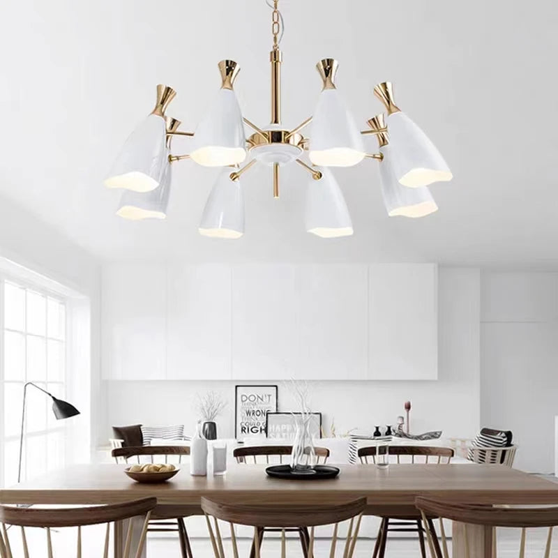 lustre moderne design nordique pour intérieur élégant - vue 6 sur 14