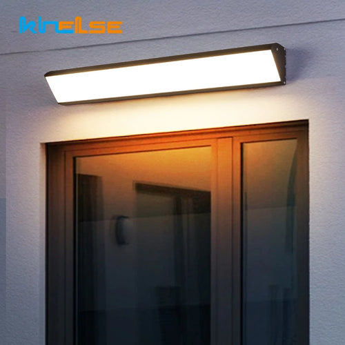 applique murale led minimaliste éclairage extérieur pour jardin et balcon - vue 2 sur 15