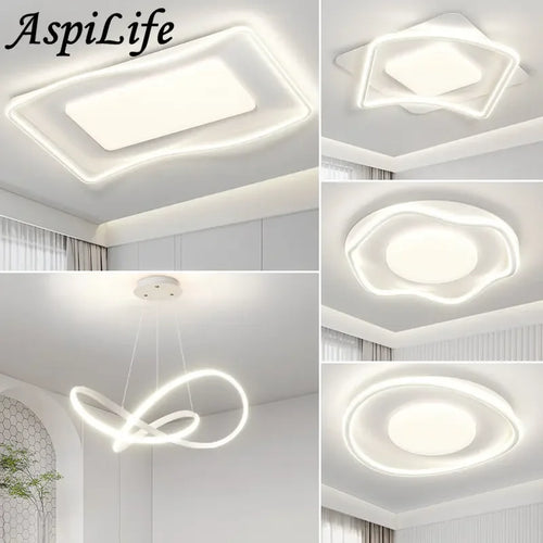 plafonnier led lumière maison salon chambre enfants étude cuisine luminaire - vue 4 sur 11