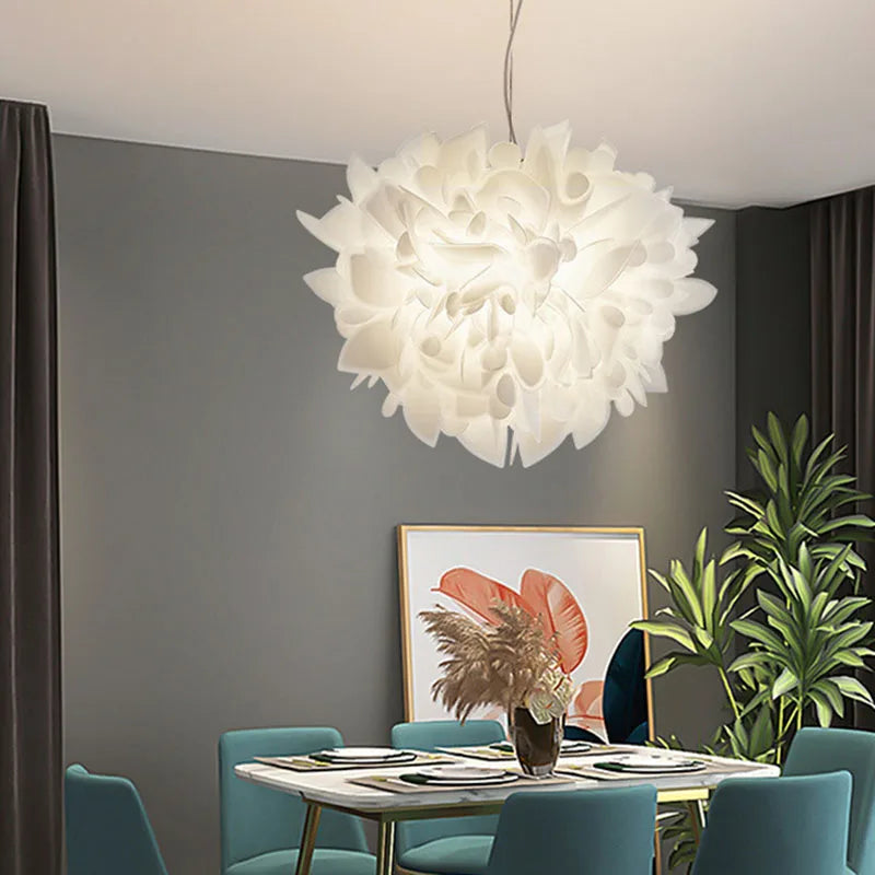 lustre moderne en acrylique pour intérieur lumineux et élégant - vue 4 sur 8
