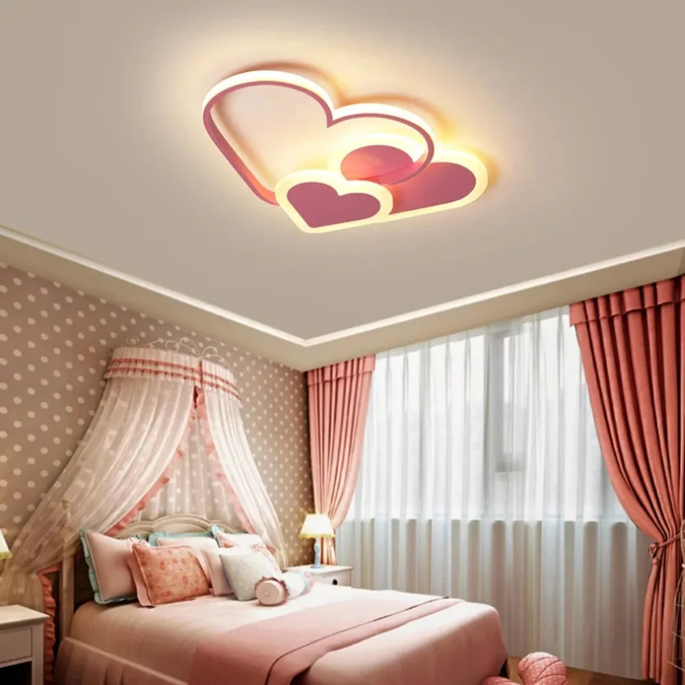 plafonnier led moderne pour enfants décoration maison - vue 4 sur 10