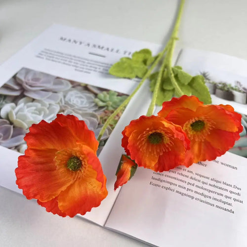 bouquet de fleurs artificielles en soie pour décorations diverses - vue 15 sur 19