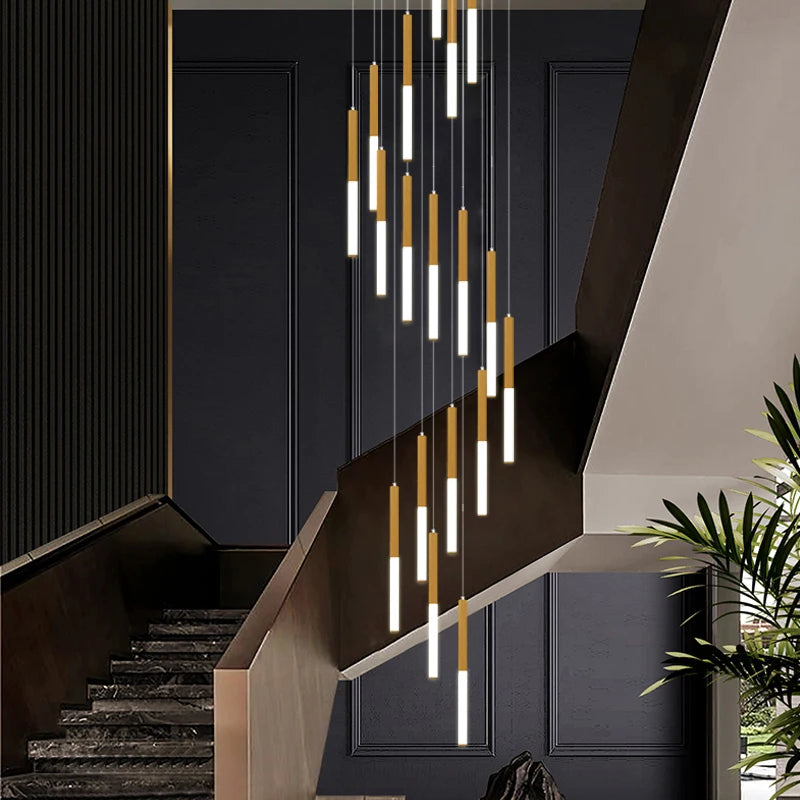 lustre en imitation porcelaine pour villa moderne hôtel - vue 3 sur 19