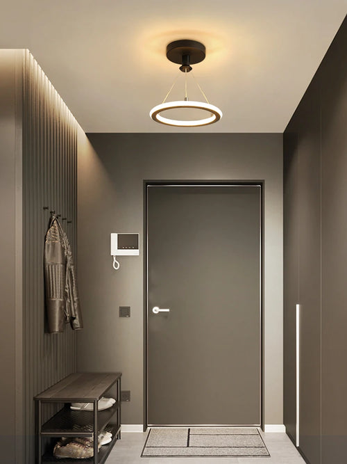 lustre led moderne pour décoration intérieure et éclairage général - vue 3 sur 8