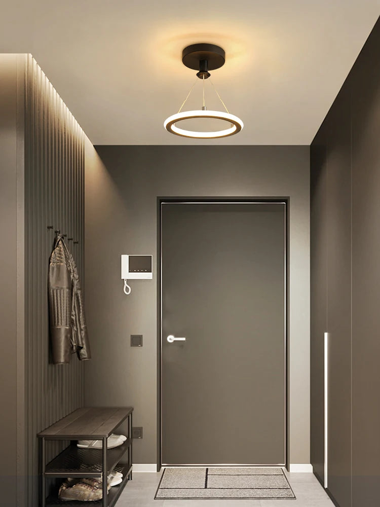 lustre led moderne pour décoration intérieure et éclairage général - vue 3 sur 8