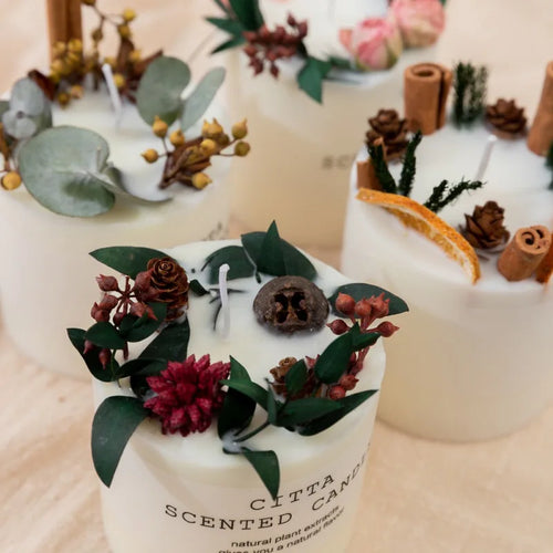 bougies d'aromathérapie romantiques en cire de soja cadeau détente anti-stress - vue 3 sur 10
