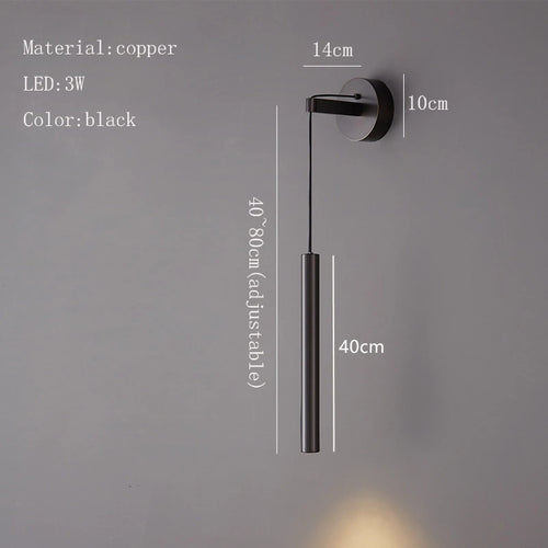 applique murale led luxe réglable or - vue 8 sur 7