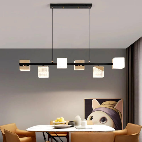 lustres modernes led suspendus pour éclairage intérieur - vue 7 sur 13
