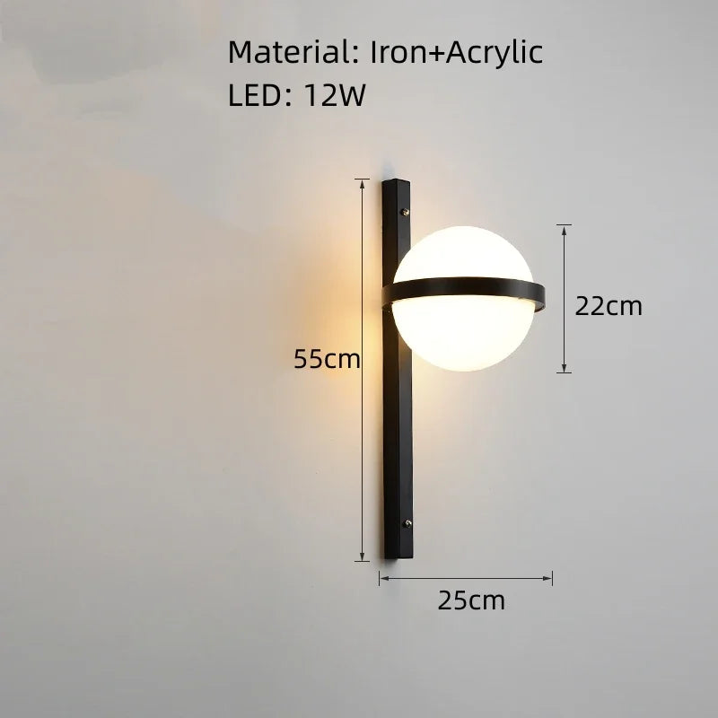 lustre moderne diy led avec pot de fleurs pour jardin céleste - vue 13 sur 18