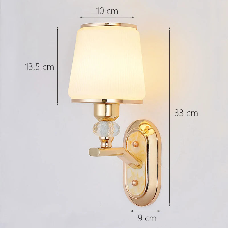 applique murale en cristal minimaliste moderne pour intérieur luxe - vue 8 sur 12