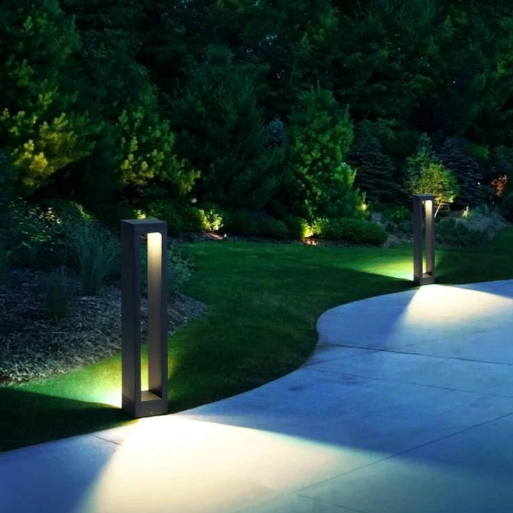 lampadaire led étanche pour éclairage extérieur de jardin - vue 3 sur 10