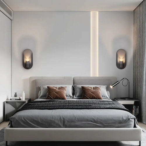applique murale led en aluminium pour intérieur créatif et moderne - vue 5 sur 7