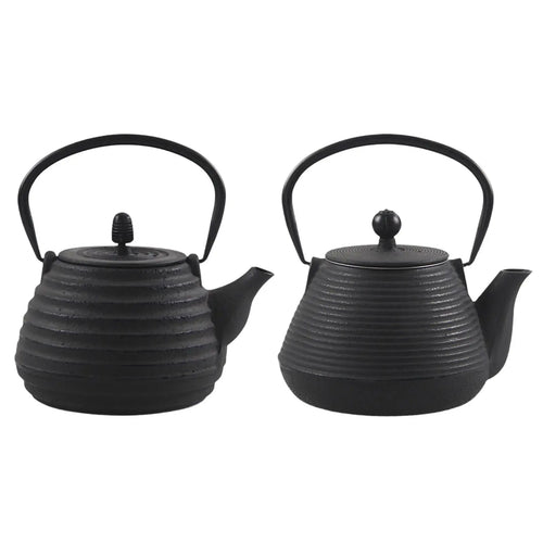 Bouilloire japonaise en fonte 1l avec infuseur thé - vue 4 sur 7